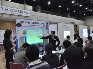Hội chợ việc làm 2013 cho sinh viên, thanh niên Việt Nam tại Nhật Bản - ảnh 1